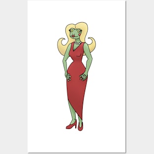 Drag Frog Posters and Art